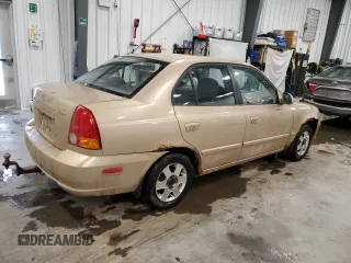 2005 Hyundai Accent GLS with VIN KMHCG45C85U579253, listed as a Copart auction lot 44936145 with 197,561 mi miles and Clean Title. Bid and sale history available at carsss.com. Image 3.