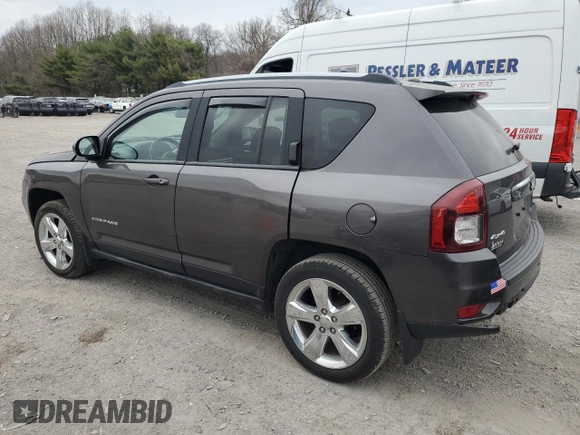 2015 Jeep Compass Latitude with VIN 1C4NJDEB5FD426904, listed as a Copart auction lot 50325505 with 47,064 mi miles and Salvage Title. Bid and sale history available at carsss.com. Image 2.
