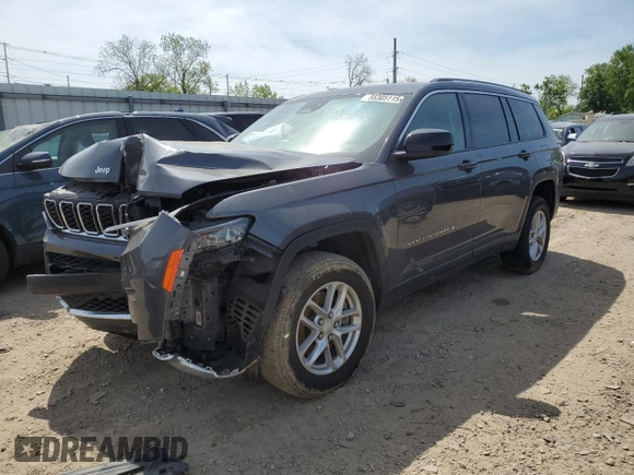2023 Jeep Grand Cherokee Laredo с VIN 1C4RJKAG6P8828528, выставлен на аукционе Copart как лот 58305115 с пробегом 57 262 миль миль и Списание • Salvage title. История ставок и продаж доступна на DreamBid. Изображение 1.