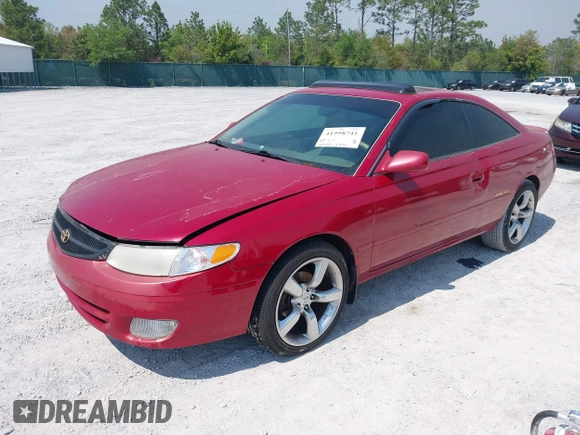1999 Toyota Solara SE with VIN 2T1CF22P0XC246516, listed as a IAAI auction lot 41998741 with 262,659 mi miles. Bid and sale history available at carsss.com. Image 17.