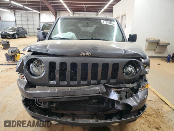 2015 Jeep Patriot High Altitude with VIN 1C4NJRFB3FD348845, listed as a Copart auction lot 47649745 with Not Provided miles and Salvage Title. Bid and sale history available at carsss.com. Image 5.