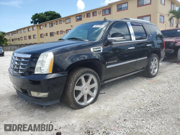 2009 Cadillac Escalade z VIN 1GYFK43539R196408, wystawiony jako Copart lot #60207045 z przebiegiem 79 329 mil mil oraz Czysty tytuł • Clean title. Historia ofert i sprzedaży dostępna na DreamBid. Obrazek 1.
