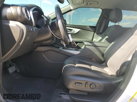 2021 Chevrolet Blazer LT with VIN 3GNKBDR41MS510296, listed as a Copart auction lot 43761245 with 47,009 mi miles and Salvage title. Bid and sale history available at DreamBid. Image 7.