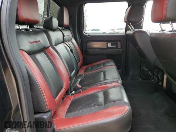 2014 Ford F-150 SVT Raptor with VIN 1FTFW1R64EFA49681, listed as a Copart auction lot 45182225 with 171,138 mi miles and Salvage Title. Bid and sale history available at carsss.com. Image 10.