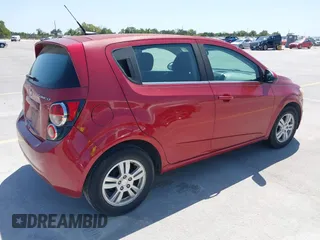 2013 Chevrolet Sonic LT with VIN 1G1JC6SG1D4198054, listed as a IAAI auction lot 41982708 with 157,789 mi miles. Bid and sale history available at carsss.com. Image 4.