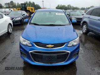 2017 Chevrolet Sonic LT with VIN 1G1JD5SG6H4173423, listed as a Copart auction lot 60721595 with 99,860 mi miles and Salvage title. Bid and sale history available at DreamBid. Image 5.