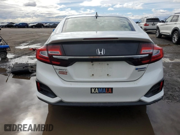 2018 Honda Clarity Plug-In Hybrid Touring with VIN JHMZC5F37JC008348, listed as a Copart auction lot 45821614 with 107,712 mi miles. Bid and sale history available at carsss.com. Image 6.