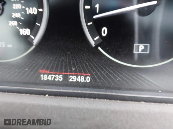 2015 BMW 5 Series 535i xDrive with VIN WBA5B3C50FD544036, listed as a IAAI auction lot 41902652 with 184,735 mi miles. Bid and sale history available at carsss.com. Image 15.