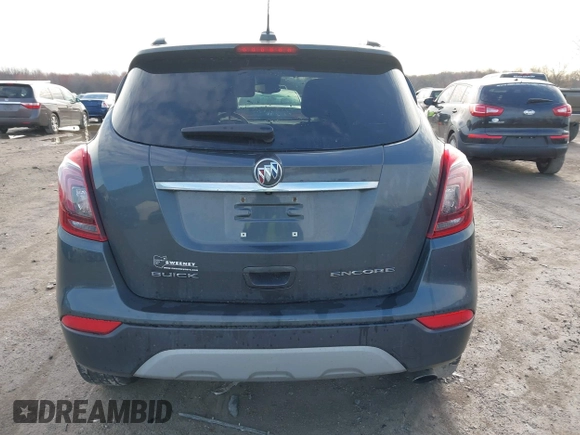 2018 Buick Encore Preferred with VIN KL4CJASB2JB716588, listed as a IAAI auction lot 41955879 with 162,152 mi miles. Bid and sale history available at carsss.com. Image 15.