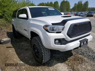 2017 Toyota Tacoma SR5 with VIN 5TFCZ5AN1HX071690, listed as a Copart auction lot 53740345 with 119,841 mi miles and Salvage Title. Bid and sale history available at carsss.com. Image 4.
