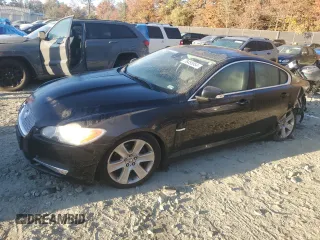 2009 Jaguar XF Luxury with VIN SAJWA05B09HR11284, listed as a Copart auction lot 78455954 with 126,694 mi miles and Salvage Title. Bid and sale history available at DreamBid. Image 1.