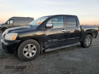 2005 Nissan Titan SE with VIN 1N6AA07AX5N533450, listed as a Copart auction lot 87475884 with Not Provided miles and Salvage Title. Bid and sale history available at carsss.com. Image 1.