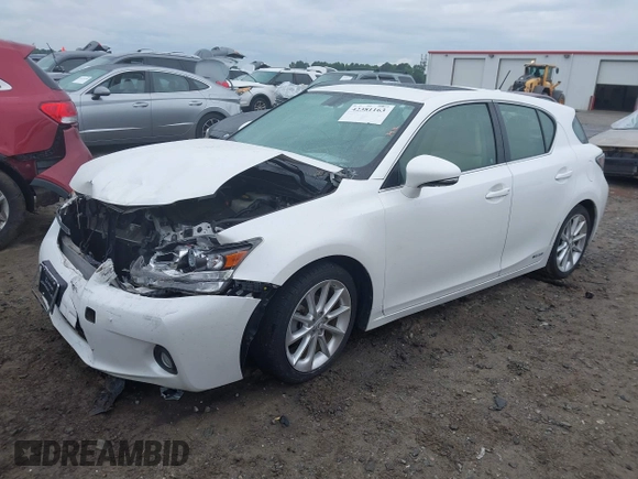 2012 Lexus CT 200h с VIN JTHKD5BH3C2066143, выставлен на аукционе IAAI как лот 42381163 с пробегом 45 355 миль миль и . История ставок и продаж доступна на DreamBid. Изображение 16.