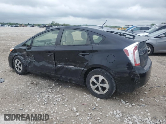 2015 Toyota Prius Four with VIN JTDKN3DU6F1900106, listed as a Copart auction lot 56723525 with 107,406 mi miles and Clean Title. Bid and sale history available at DreamBid. Image 2.