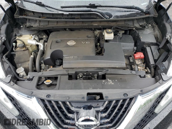 2015 Nissan Murano SL with VIN 5N1AZ2MH4FN282852, listed as a Copart auction lot 57940755 with 127,582 mi miles and Salvage title. Bid and sale history available at DreamBid. Image 12.