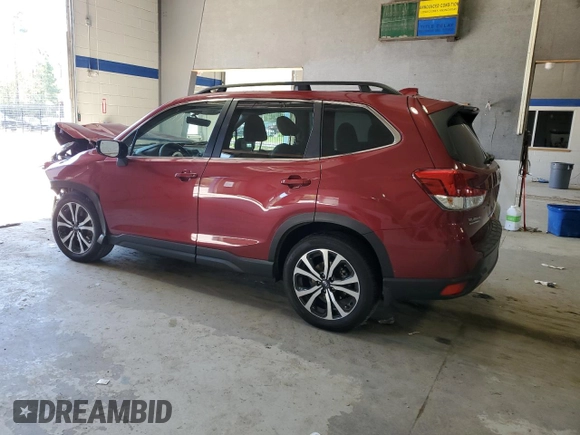 2023 Subaru Forester Limited with VIN JF2SKANC9PH449671, listed as a Copart auction lot 53366825 with 25,163 mi miles and Salvage title. Bid and sale history available at DreamBid. Image 2.
