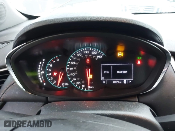 2020 Chevrolet Trax LS with VIN KL7CJKSB8LB023214, listed as a IAAI auction lot 41155692 with 47,876 mi miles. Bid and sale history available at carsss.com. Image 7.
