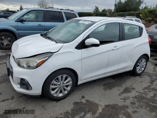 2016 Chevrolet Spark LT with VIN KL8CD6SA1GC604992, listed as a Copart auction lot 48980515 with 130,993 mi miles and Salvage Title. Bid and sale history available at carsss.com. Image 1.