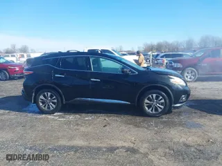 2016 Nissan Murano S with VIN 5N1AZ2MG4GN156791, listed as a IAAI auction lot 41390742 with 140,578 mi miles. Bid and sale history available at carsss.com. Image 13.