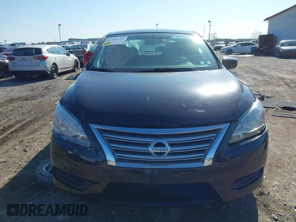 2015 Nissan Sentra S with VIN 3N1AB7AP7FY227075, listed as a IAAI auction lot 41983590 with 115,122 mi miles. Bid and sale history available at carsss.com. Image 12.