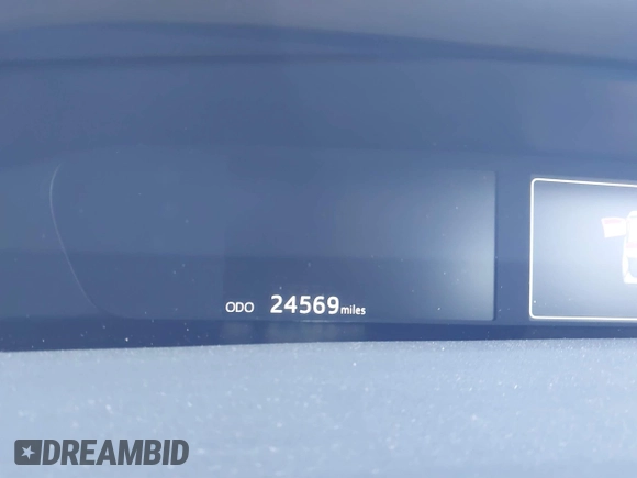 2016 Toyota Prius Four with VIN JTDKARFU4G3015856, listed as a IAAI auction lot 41407940 with 24,569 mi miles. Bid and sale history available at carsss.com. Image 7.