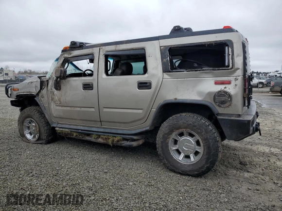 2005 Hummer H2 SUV with VIN 5GRGN23U85H119139, listed as a Copart auction lot 48065745 with 178,449 mi miles and Salvage Title. Bid and sale history available at carsss.com. Image 2.
