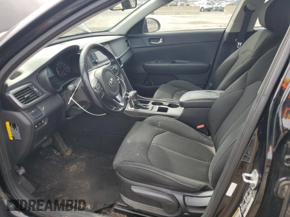2016 Kia Optima LX Turbo with VIN 5XXGT4L17GG032034, listed as a Copart auction lot 51380845 with 97,196 mi miles and Clean Title. Bid and sale history available at carsss.com. Image 7.
