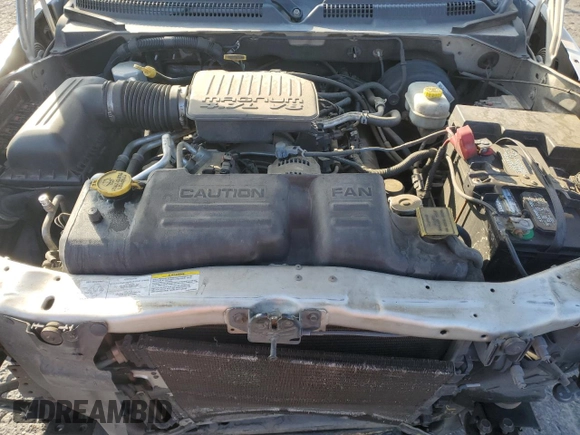 2004 Dodge Dakota SLT with VIN 1D7GL42N94S576921, listed as a Copart auction lot 89334585 with 175,085 mi miles and Salvage title. Bid and sale history available at DreamBid. Image 11.