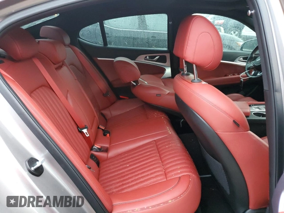 2023 Genesis G70 2.0T with VIN KMTG34TA0PU133444, listed as a Copart auction lot 75122434 with 0 mi miles and Non Repairable. Bid and sale history available at carsss.com. Image 10.