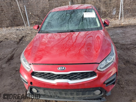 2020 Kia Forte LXS with VIN 3KPF24AD6LE222809, listed as a IAAI auction lot 41543259 with 147,978 mi miles. Bid and sale history available at carsss.com. Image 6.