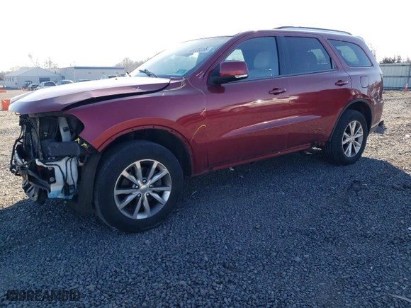 2014 Dodge Durango Limited with VIN 1C4RDJDG3EC378182, listed as a Copart auction lot 48320355 with 127,972 mi miles and Salvage Title. Bid and sale history available at carsss.com. Image 1.