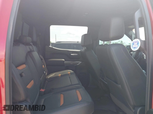 2021 GMC Sierra 1500 AT4 with VIN 1GTP9EEL0MZ284638, listed as a IAAI auction lot 40179412 with 117,272 mi miles. Bid and sale history available at carsss.com. Image 8.