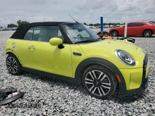 2024 MINI Convertible Cooper S with VIN WMW43DL02R3R74616, listed as a Copart auction lot 63098205 with 8,088 mi miles and Salvage title. Bid and sale history available at DreamBid. Image 4.