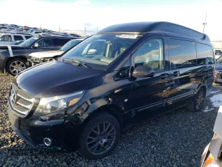 2017 Mercedes-Benz Metris Passenger with VIN WD4PG2EE1H3328568, listed as a Copart auction lot 68973372 with 77,557 mi miles and . Bid and sale history available at carsss.com. Image 1.