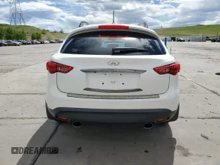 2017 Infiniti QX70 z VIN JN8CS1MW8HM410257, wystawiony jako Copart lot #54413295 z przebiegiem 41 206 mil mil oraz Szkody całkowita. Historia ofert i sprzedaży dostępna na DreamBid. Obrazek 6.
