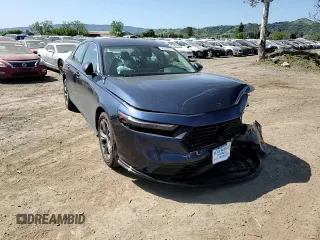 2025 Honda Accord EX-L with VIN 1HGCY2F6XSA007159, listed as a Copart auction lot 52245095 with 2,588 mi miles and Salvage title. Bid and sale history available at DreamBid. Image 10.