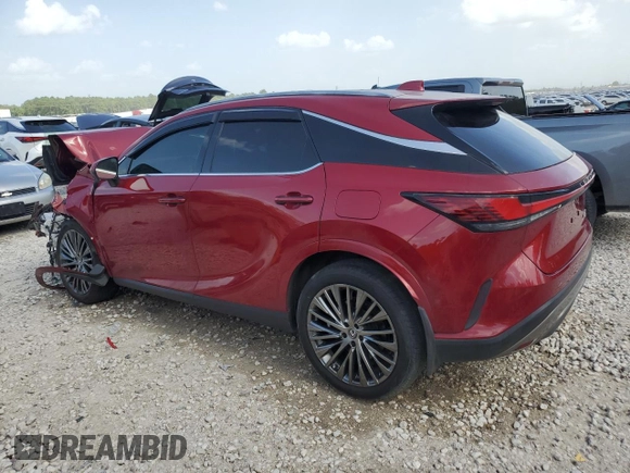 2023 Lexus RX with VIN 2T2BBMCA8PC006476, listed as a Copart auction lot 65296874 with Not Provided miles and Salvage Title. Bid and sale history available at carsss.com. Image 2.