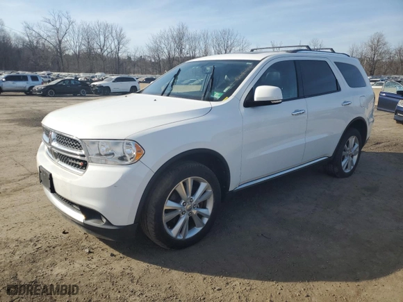 2013 Dodge Durango Crew with VIN 1C4SDJDT5DC540679, listed as a Copart auction lot 48605385 with 237,364 mi miles and Clean Title. Bid and sale history available at carsss.com. Image 1.