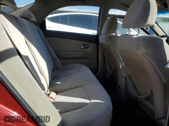 2008 Kia Spectra EX with VIN KNAFE122585578266, listed as a Copart auction lot 79050694 with 142,674 mi miles and Clean Title. Bid and sale history available at carsss.com. Image 11.