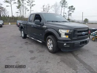 2015 Ford F-150 XL with VIN 1FTEX1CP4FFC74260, listed as a IAAI auction lot 41555925 with 61,583 mi miles and . Bid and sale history available at DreamBid. Image 1.