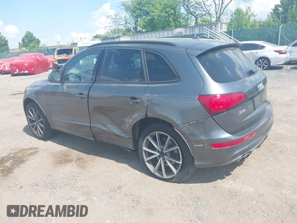 2016 Audi SQ5 Premium Plus with VIN WA1CCAFP5GA070042, listed as a IAAI auction lot 42173065 with 101,031 mi miles and . Bid and sale history available at DreamBid. Image 3.