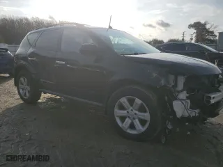 2006 Nissan Murano SE with VIN JN8AZ08W56W551862, listed as a Copart auction lot 84145144 with 76,829 mi miles and Clean Title. Bid and sale history available at carsss.com. Image 4.