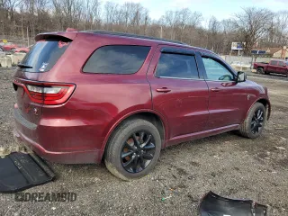 2018 Dodge Durango GT with VIN 1C4RDJDG5JC187468, listed as a Copart auction lot 44335735 with 62,567 mi miles and Salvage title. Bid and sale history available at DreamBid. Image 3.