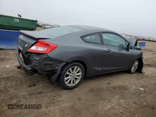 2012 Honda Civic Cpe EX-L with VIN 2HGFG3B10CH518964, listed as a Copart auction lot 43569475 with Not Provided miles and Salvage Title. Bid and sale history available at carsss.com. Image 3.