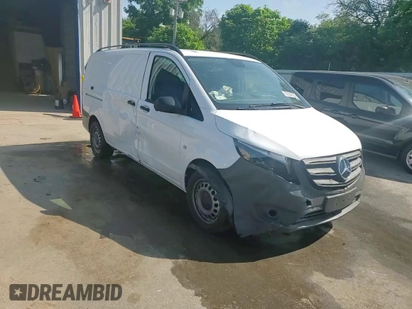 2023 Mercedes-Benz Metris Cargo with VIN W1YV0BEY4P4294467, listed as a Copart auction lot 62260725 with Not provided miles and Salvage title. Bid and sale history available at DreamBid. Image 14.