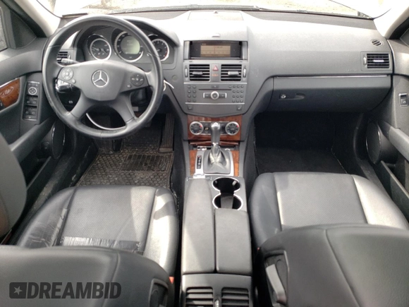 2011 Mercedes-Benz C-Class C 300 Sport with VIN WDDGF8BB4BR134573, listed as a Copart auction lot 53039115 with 122,895 mi miles and Salvage Title. Bid and sale history available at carsss.com. Image 8.