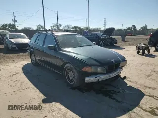 1999 BMW 5 Series 528iAt with VIN WBADP6345XBV62020, listed as a Copart auction lot 46804705 with 221,575 mi miles and Salvage Title. Bid and sale history available at carsss.com. Image 12.