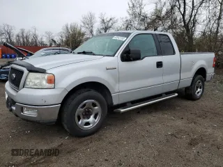 2004 Ford F-150 STX with VIN 1FTRX12W24NC57020, listed as a Copart auction lot 50343155 with 252,802 mi miles and Clean Title. Bid and sale history available at carsss.com. Image 1.