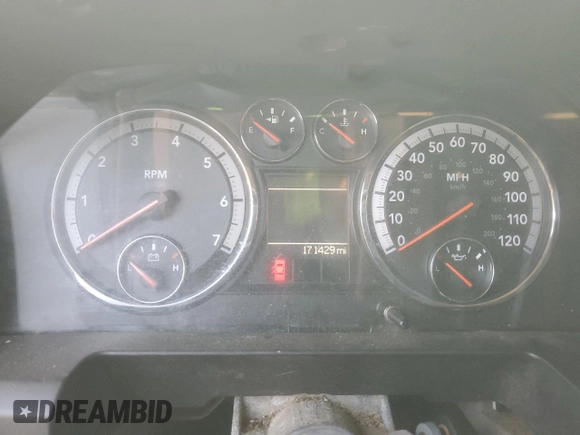 2012 Ram 2500 ST with VIN 3C6TD5CT6CG121563, listed as a Copart auction lot 81708234 with 171,429 mi miles and Salvage Title. Bid and sale history available at carsss.com. Image 9.