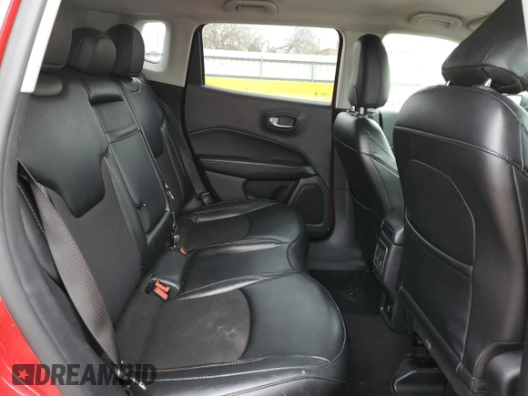 2020 Jeep Compass Altitude with VIN 3C4NJCBB7LT141660, listed as a Copart auction lot 89195595 with 112,474 mi miles and Clean Title. Bid and sale history available at carsss.com. Image 11.